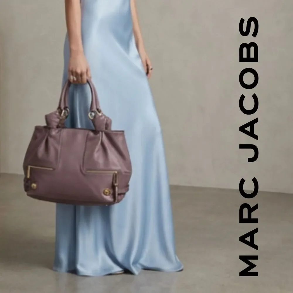 Marc Jacobs Mercer Parker Leather Hobo Bag